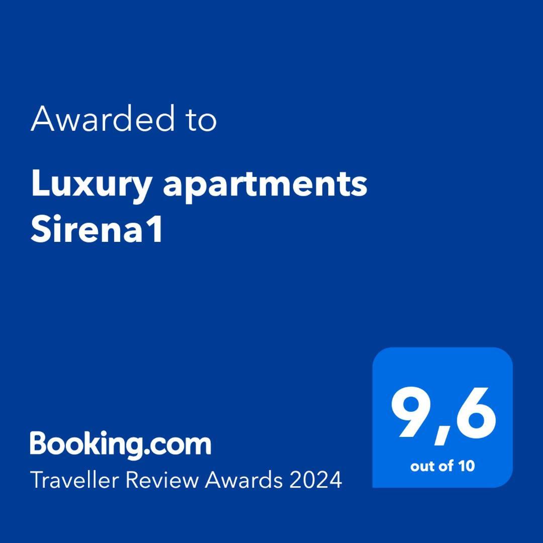 Luxury Apartment Sirena Split Dış mekan fotoğraf
